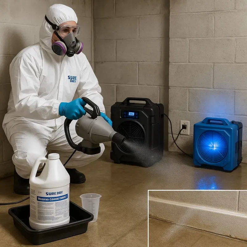 Sanitization and Odor Removal process in Pennsboro, WV
